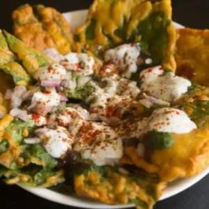 Crispy Palak Chaat