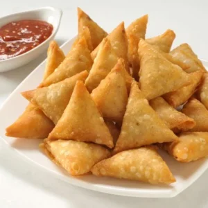 Samosa Channa Plate
